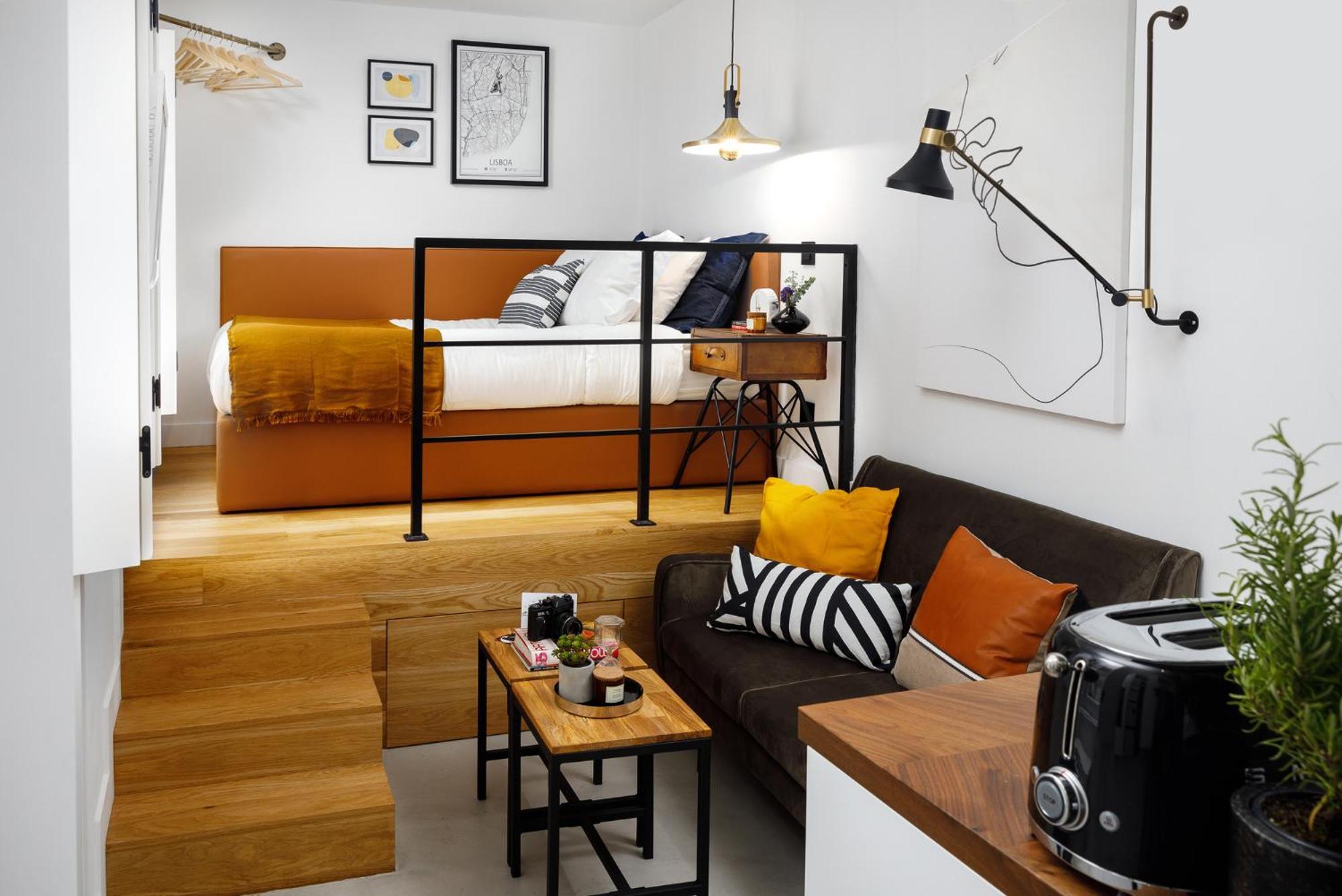 Saudade Micro Loft - Santos Apartment Lisbon Room photo